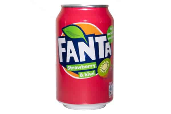 Fanta Strawberry und Kiwi Dose