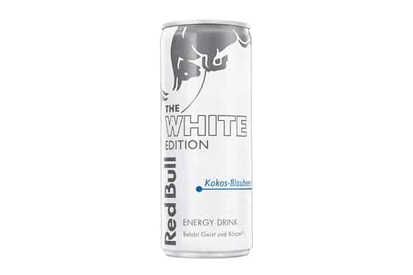 Red Bull the white Edition Kokos Blaubeer