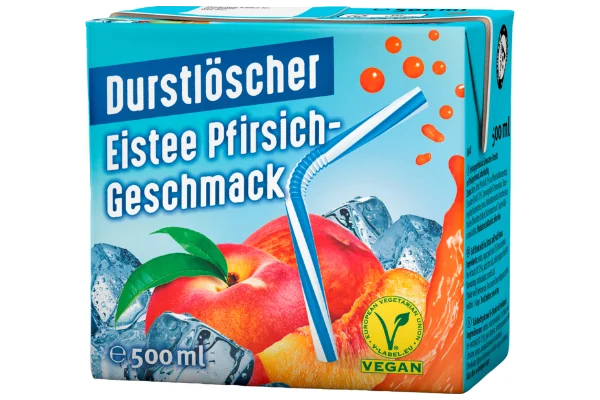Durstlöscher Eistee Pfirsich 500ml