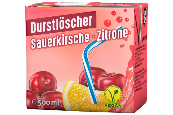 Durstlöscher Kirsch-Zitrone 500ml