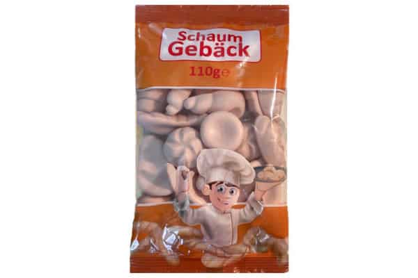 Schaum Gebäck 110g Beutel