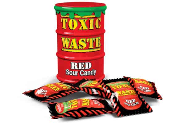 Toxic Waste - Red Sour Candy 42g