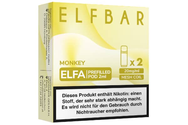 Elfbar ELFA Monkey Pod´s 20mg
