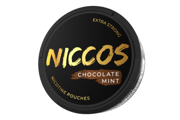 NICCOS Nicotine Pouches Chocolate Mint 14g