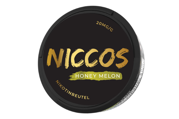 NICCOS Nicotine Pouches Honey Melon 14g