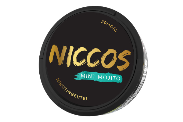 NICCOS Nicotine Pouches Mint Mojito 14g