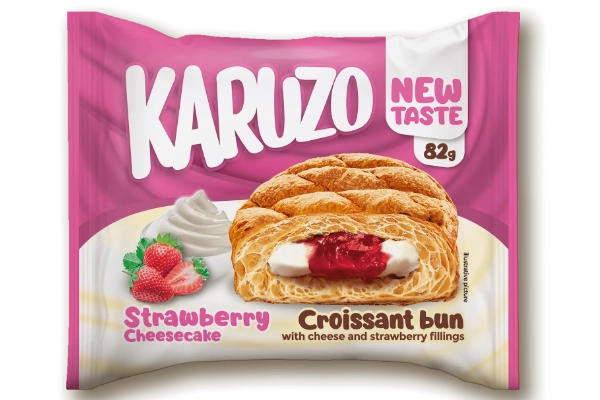 KARUZO Croissant - Strawberry Cheesecake 82g