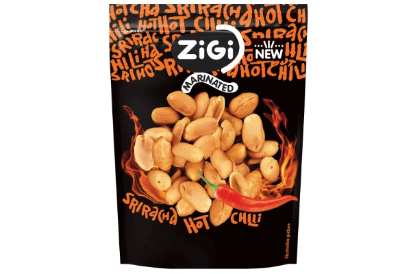 ZIGI Peanuts - Siracha Hot Chili 70g