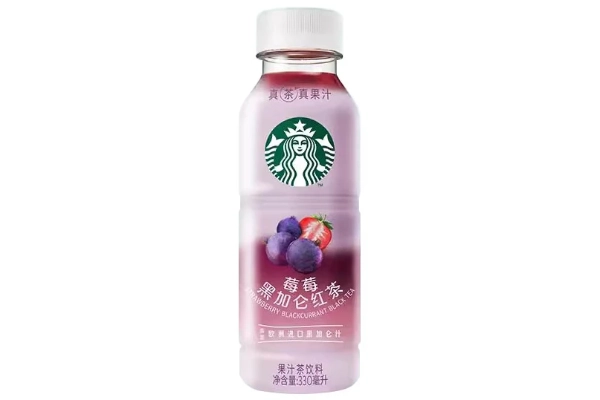 Starbucks (China) Strawberry Blackcurrent Black Tea 330ml (EWP AT)