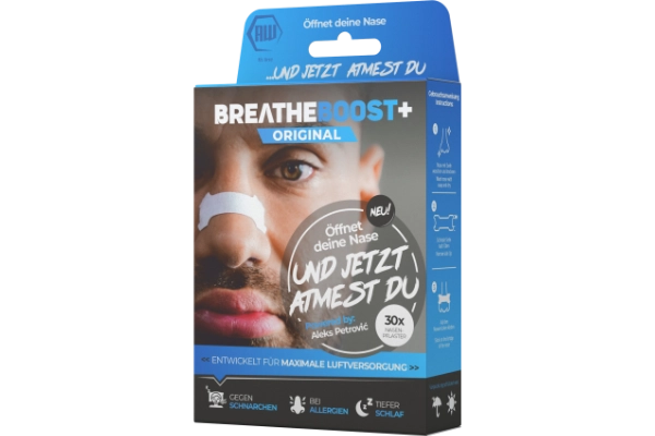 breatheboost+ ORIGINAL Nasenpflaster (30er Box)