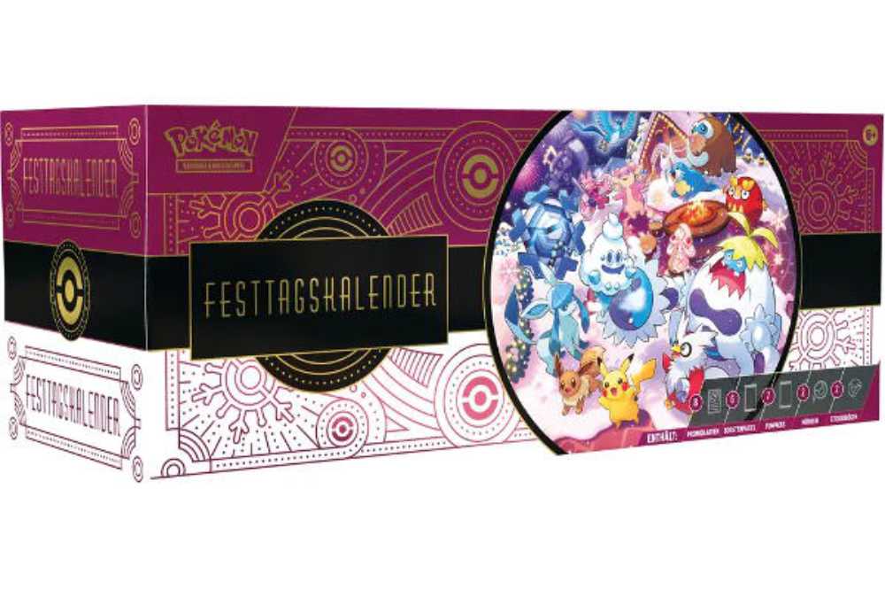 Pokémon Festtagskalender (Deutsche Karten)