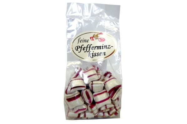 Edel - Pfefferminzkissen Bonbons 150g Beutel
