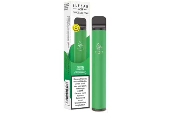 Elfbar 600 GREEN FREEZE 20mg