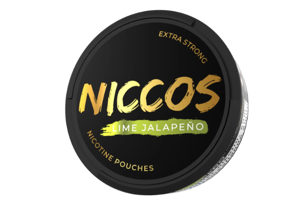 NICCOS Nicotine Pouches Lime Jalapano 14g