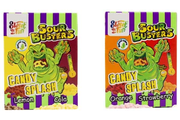 Sour Busters Candy Splash 45g