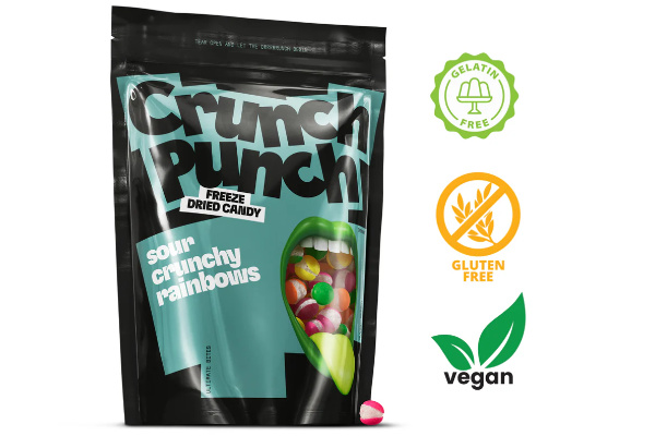 Crunch Punch - Sour Crunchy Rainbows 100g