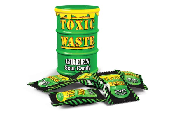 Toxic Waste - Green Sour Candy 42g