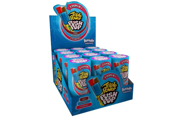 Triple Power Push Pop 34g