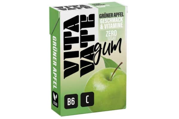 Vitavate Kaugummi Grüner Apfel 28,5g