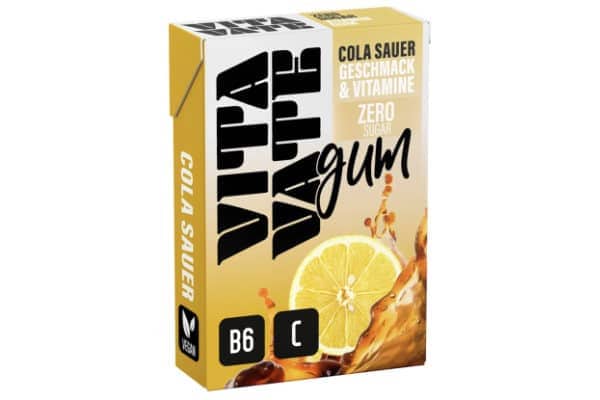 Vitavate Kaugummi Cola sauer 28,5g
