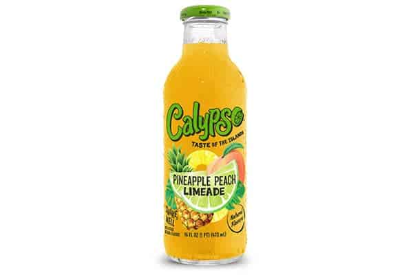 Calypso Pineapple Peach Lemonade 473ml