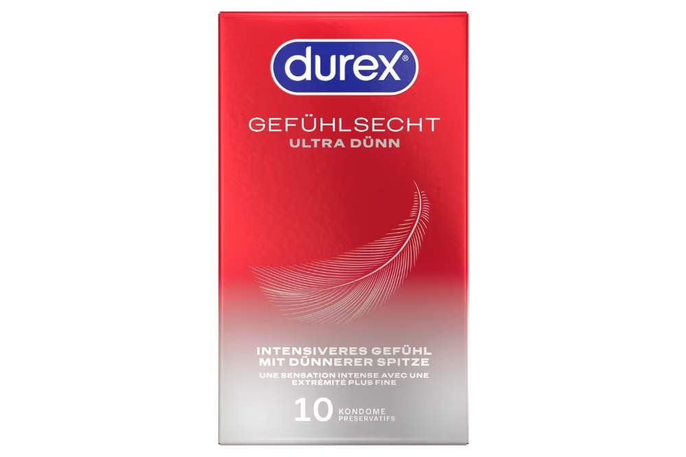 Durex Gefühlsecht Ultra Dünn 10er Box