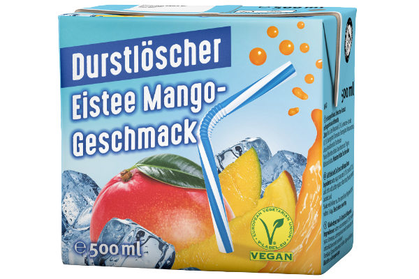 Durstlöscher Eistee Mango 500ml
