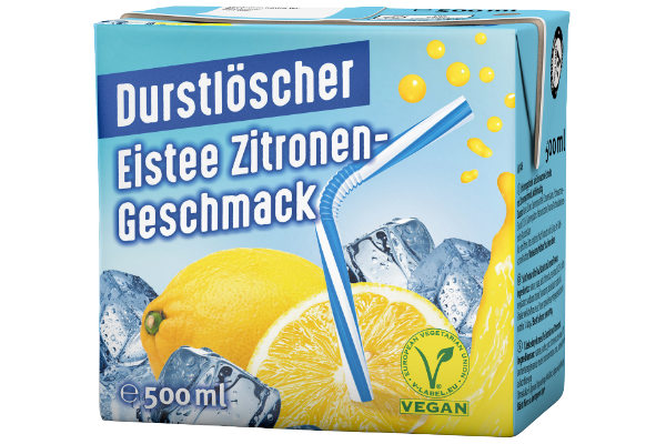 Durstlöscher Eistee Zitrone 500ml