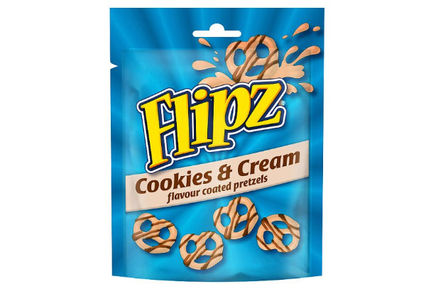 Flipz Pretzels Cookies & Cream 90g
