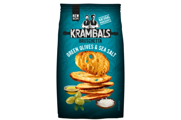 KRAMBALS Bruschetta - Green Olives & Sea Salt 70g