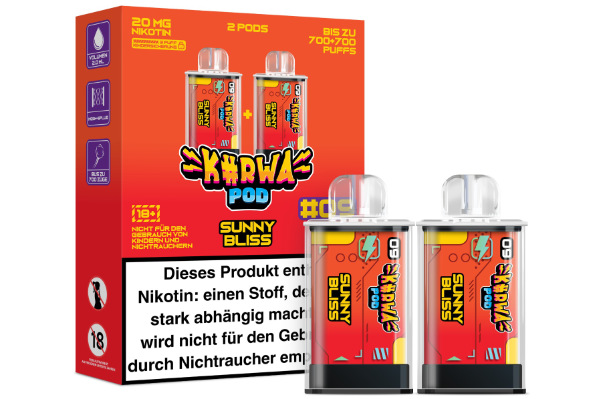Kurwa Pod Prefilled Sunny Bliss #9 2x2 ml