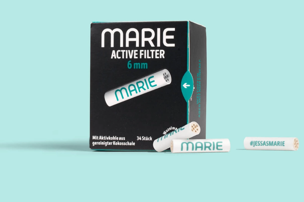 Marie Active Filter mit Aktivkohle 6mm