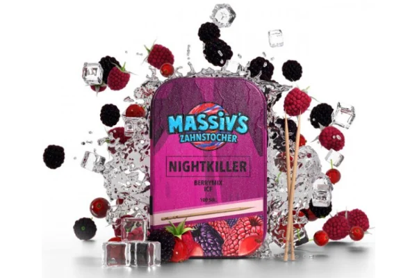 Massiv's Wunderzahnstocher - Nightkiller 100 Stück-Dose