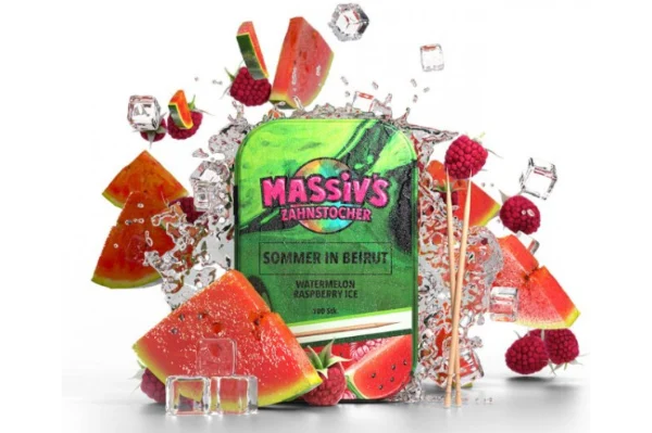 Massiv's Wunderzahnstocher - Sommer in Beirut 100 Stück-Dose