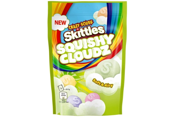 Skittles Sour Squishy Cloudz 94g