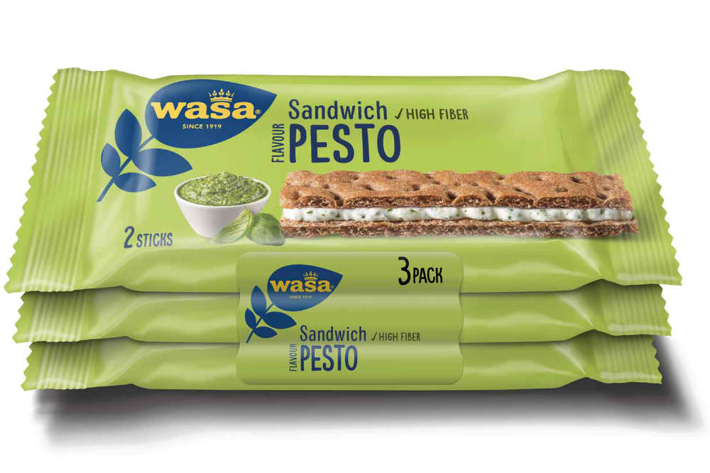 Wasa Sandwich Pesto 110g (3er-Pack)