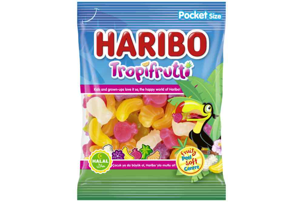 Haribo Halal Tropifrutti 100g