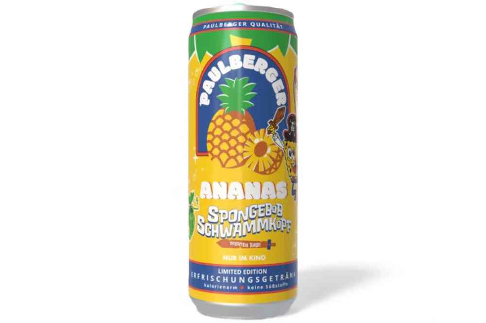 Paulberger Ananas Spongebob Schwammkopf Limited Edition 330ml Dose (EWP AT)